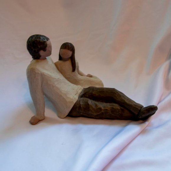 Willow Tree Figurine - Father and Daughter- 2000 - Picture 2 of 6
